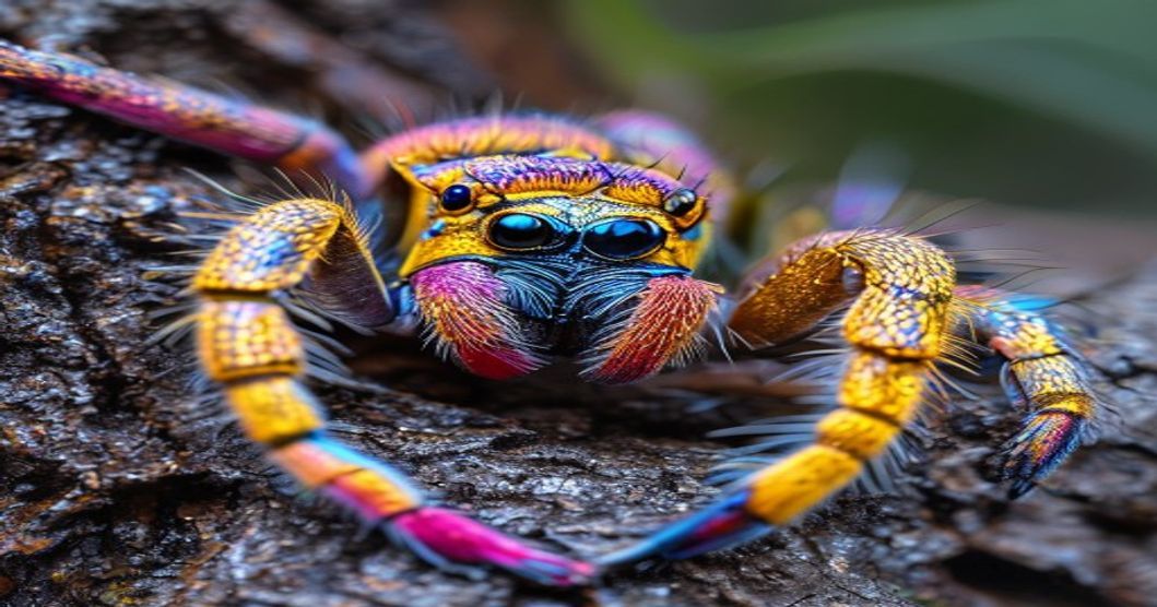 The Brazilian Jewel Tarantula: Nature’s Living Gem of the Arboreal World