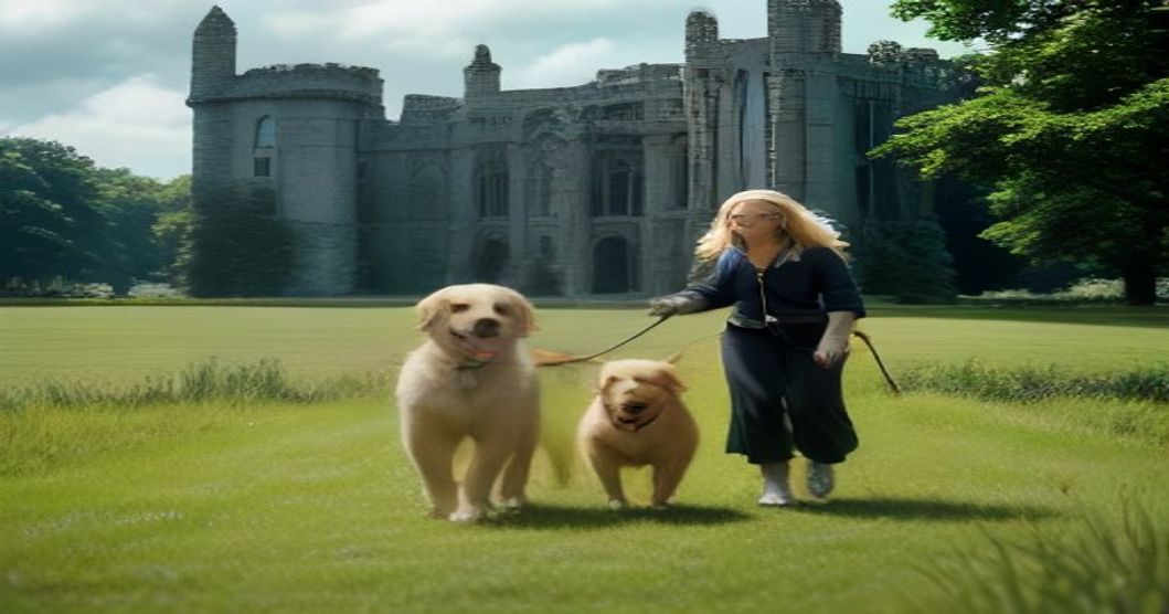 Exploring Duckett's Grove: A Canine-Friendly Journey Through Ireland's Haunted Neo-Gothic Estate