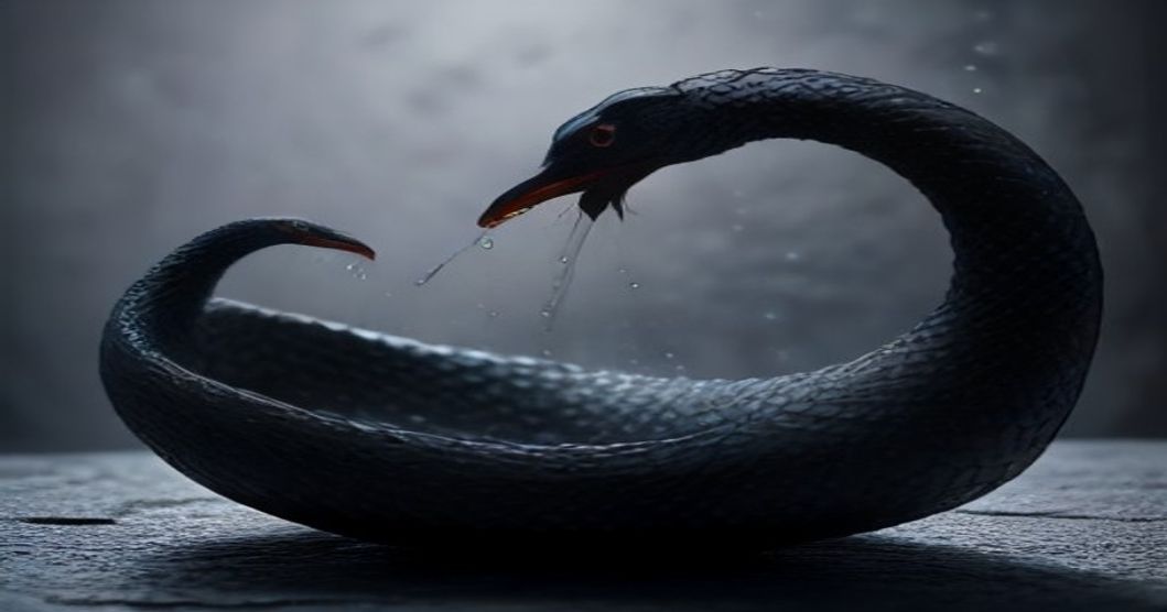 Liquid Courage and Serpent Instincts: How the Black-Necked Spitting Cobra Drinks and Senses Its World