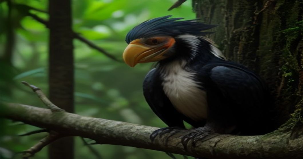 Marvels of Avian Architecture: The Remarkable Breeding Habits of the Helmeted Hornbill