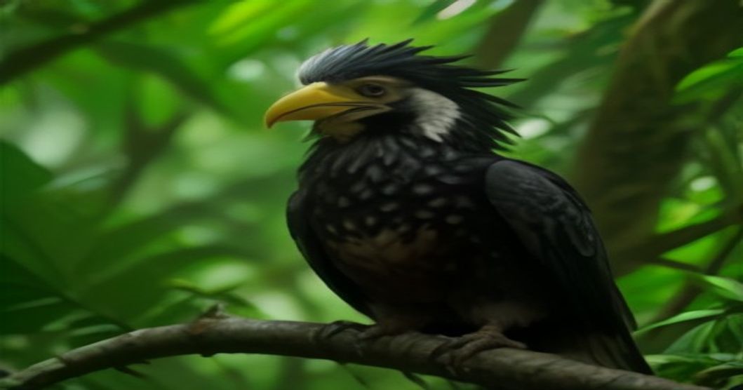 Marvels of the Rainforest: The Remarkable Life and Breeding Habits of the Helmeted Hornbill