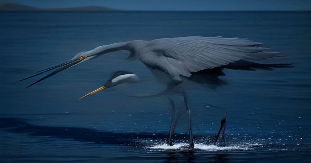 Master of Illusion: The Fascinating Wing-Shading Technique of the African Black Heron