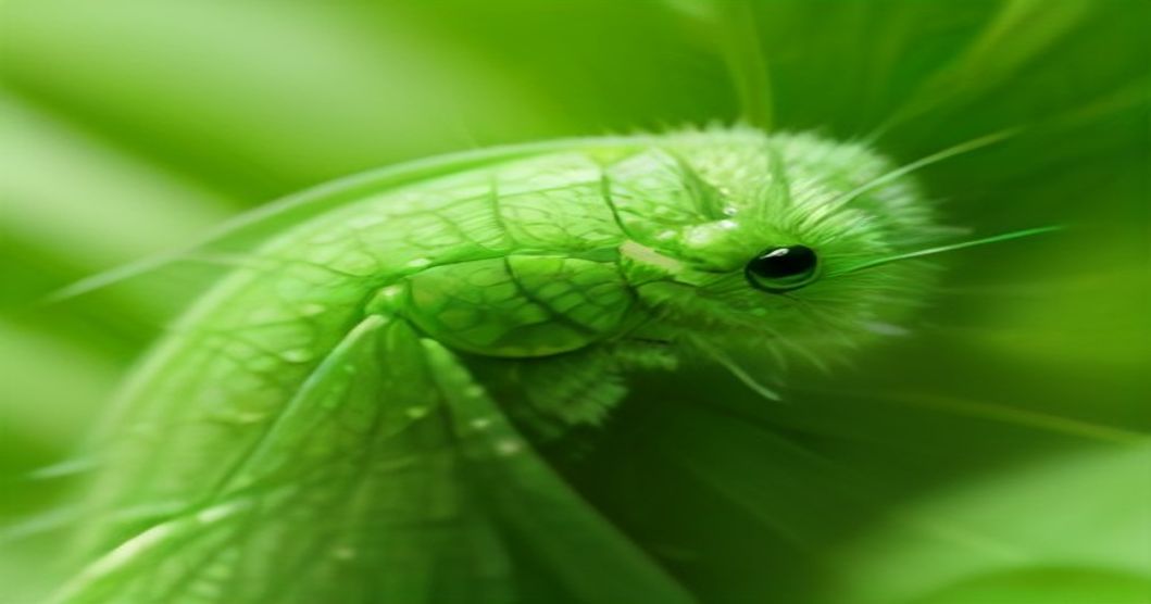Nature's Tiny Guardian: The Amazing Green Lacewing and Its Aphid-Munching Larvae
