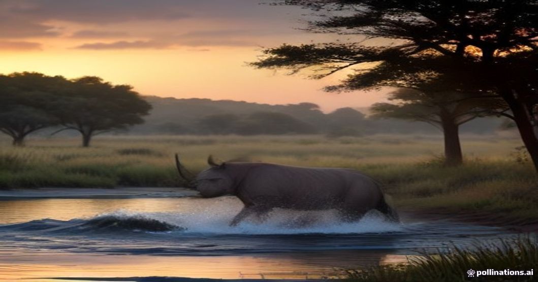 Gentle Giants at Play: Unveiling the Surprising Playfulness of Rhinos