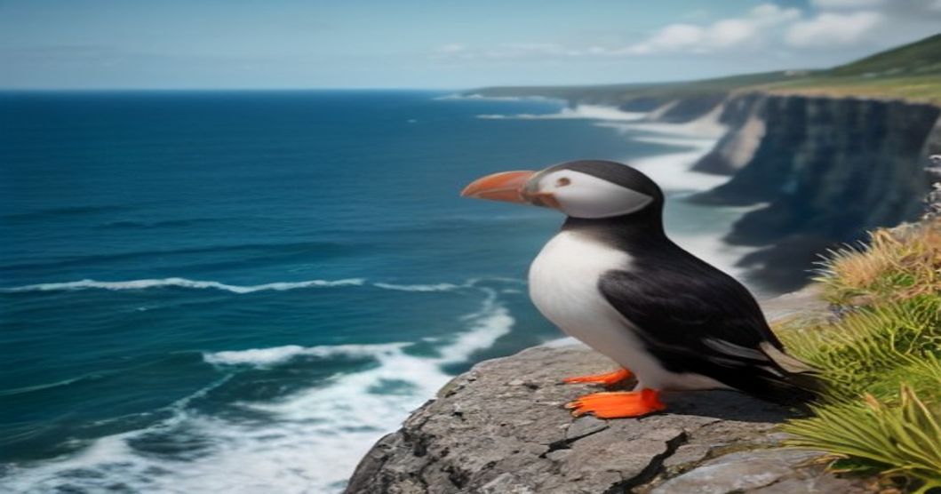 The Atlantic Puffin: Nature's Charming Seabird