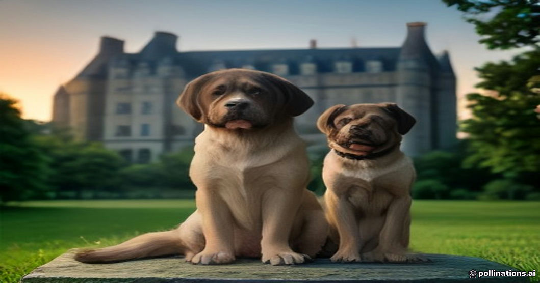 Majestic Realms: Understanding the Health and Well-Being of Guard and Estate Dogs