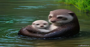 Paws, Paddles, and Patience: The Fascinating Science of Otters Teaching Their Pups to Swim