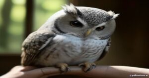 Unveiling the Gentle Nature of the Scops Owl: Affection and Care in Miniature Raptors