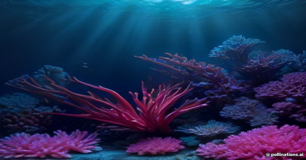 Unveiling the Red Feather Star: The Graceful Swimmer of the Sea